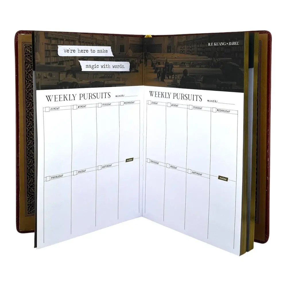 OwlCrate Undated Reading Planner - November 2025 YA Box Item Limited Edition